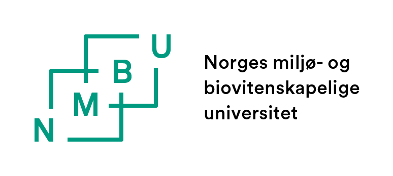 NMBU logo norsk hvit bakgrunn